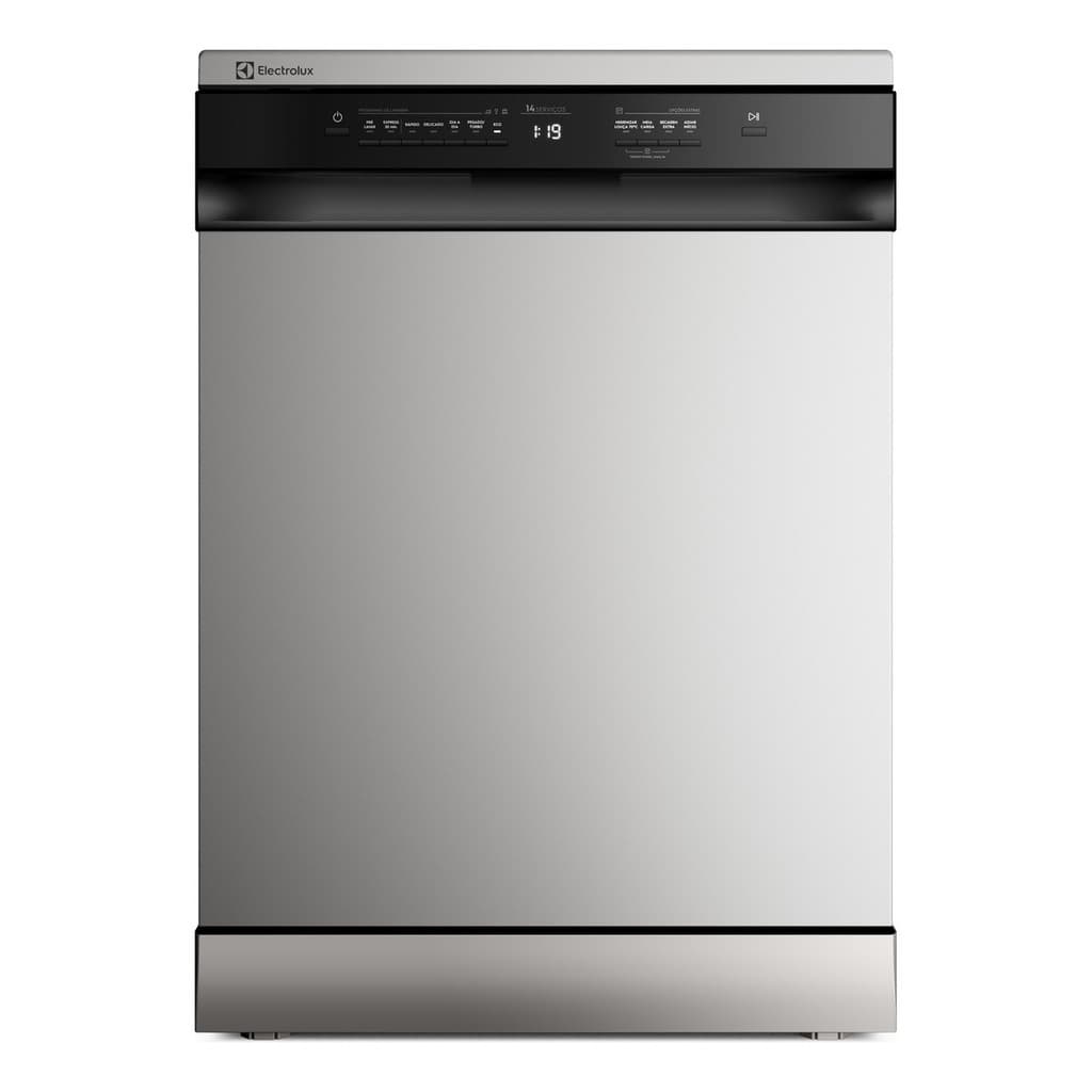 Lava Loucas 14 Servicos Inox Lava E Seca 127v - Electrolux