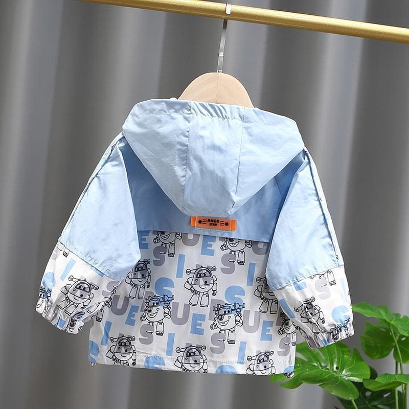 Meninos primavera outono jaqueta bebê moda topo crianças versão coreana outono jaqueta do bebê menina crianças estilo fi