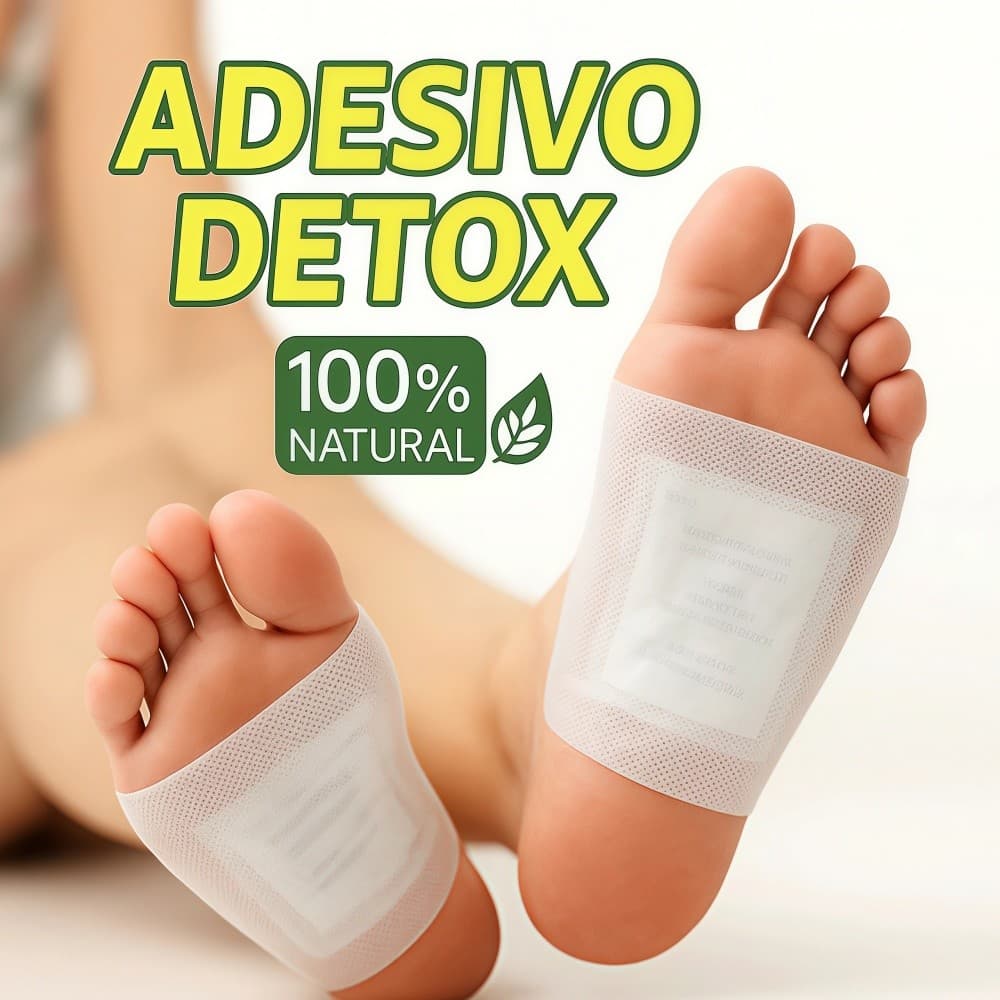 Kit com 10, 30 ou 50 Pacotes de Patch Adesivo para Pés, Ação Antiedema, Desintoxicante, Aquecedor e Purificador