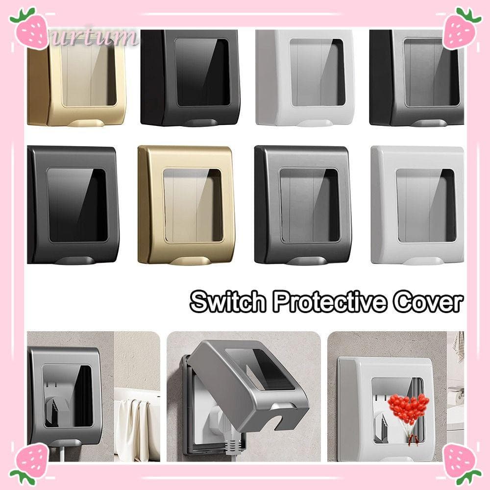 Capa De Plugue Elétrico URTUM , Protetora De Interruptor Transparente Tipo 86 , Protetor De Soquete À Prova De Respingos