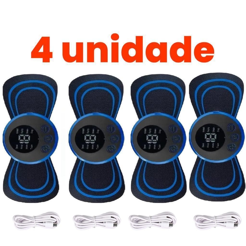 Mini Massageador EMS Estimulador Elétrico De Pescoço Portátil Para Alívio FFJ-010