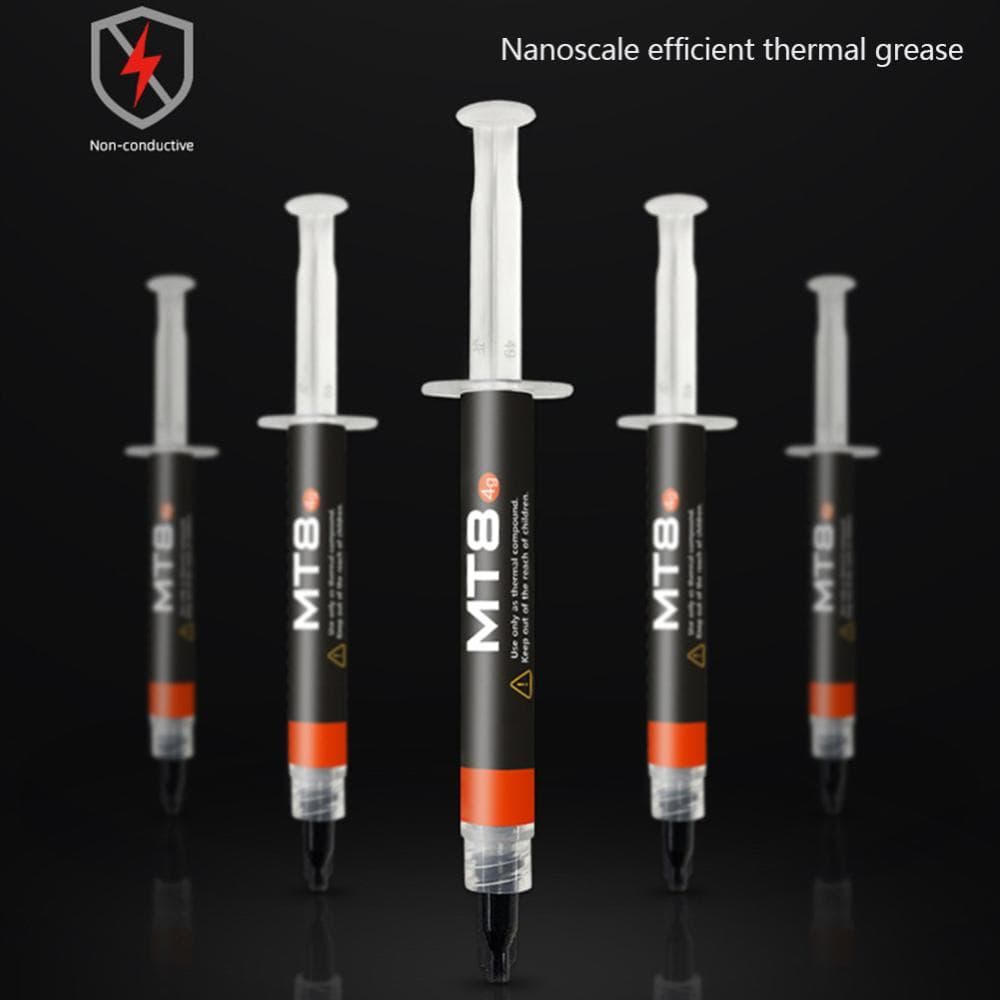 Pasta Térmica TKEY 12.8W/mk Composto Térmico Condutor 1g/2g/4g Dissipador De Calor De Graxa De Silicone Para CPU GPU Chi