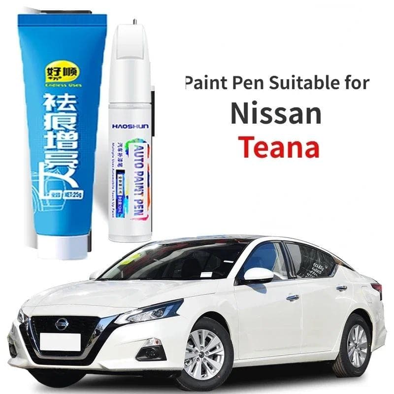 Caneta De Pintura Adequada Para Nissan 2021 Teana Fixador De Tinta Obsidiana Preto Pérola Branca Branconew De Carro Fabu