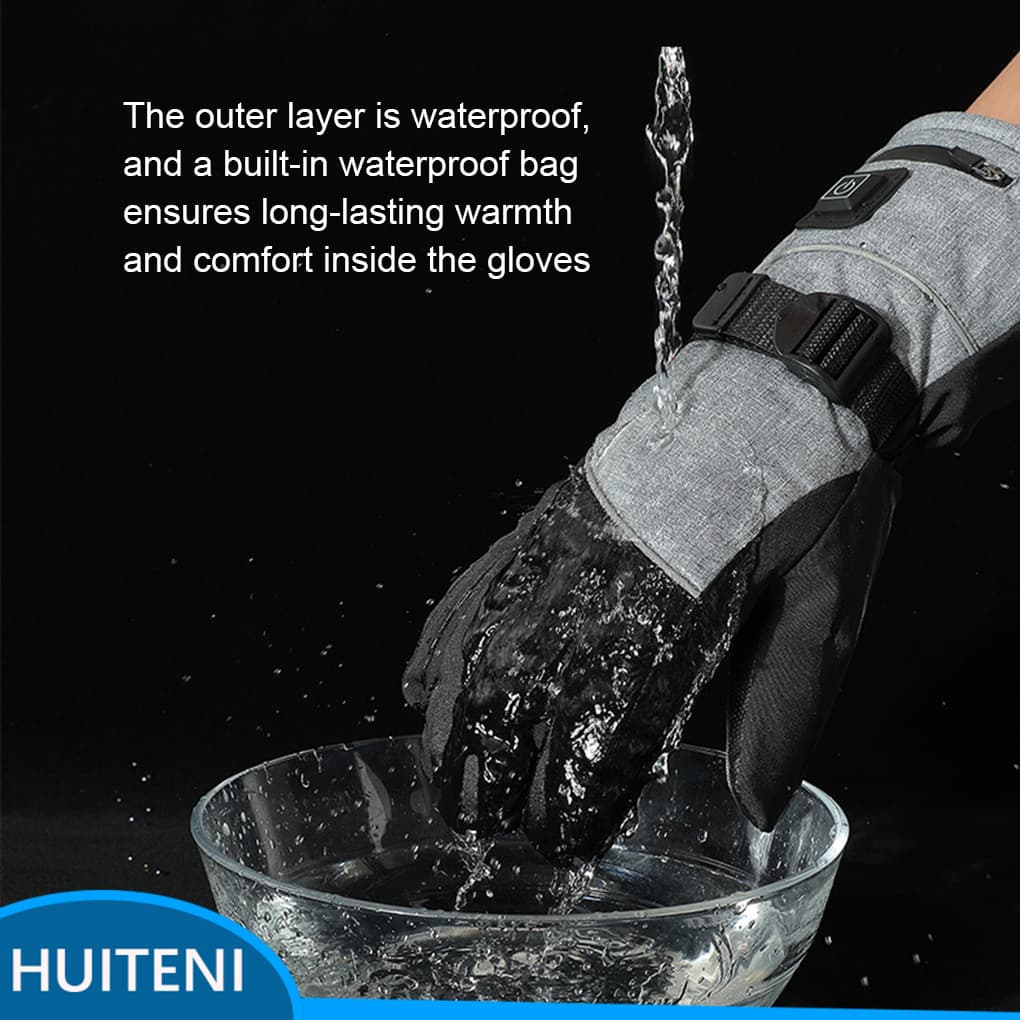 Fique Todo O Inverno Aquecedores De Mão Aquecimento E Conforto Luvas Térmicas Proteção Para Preto