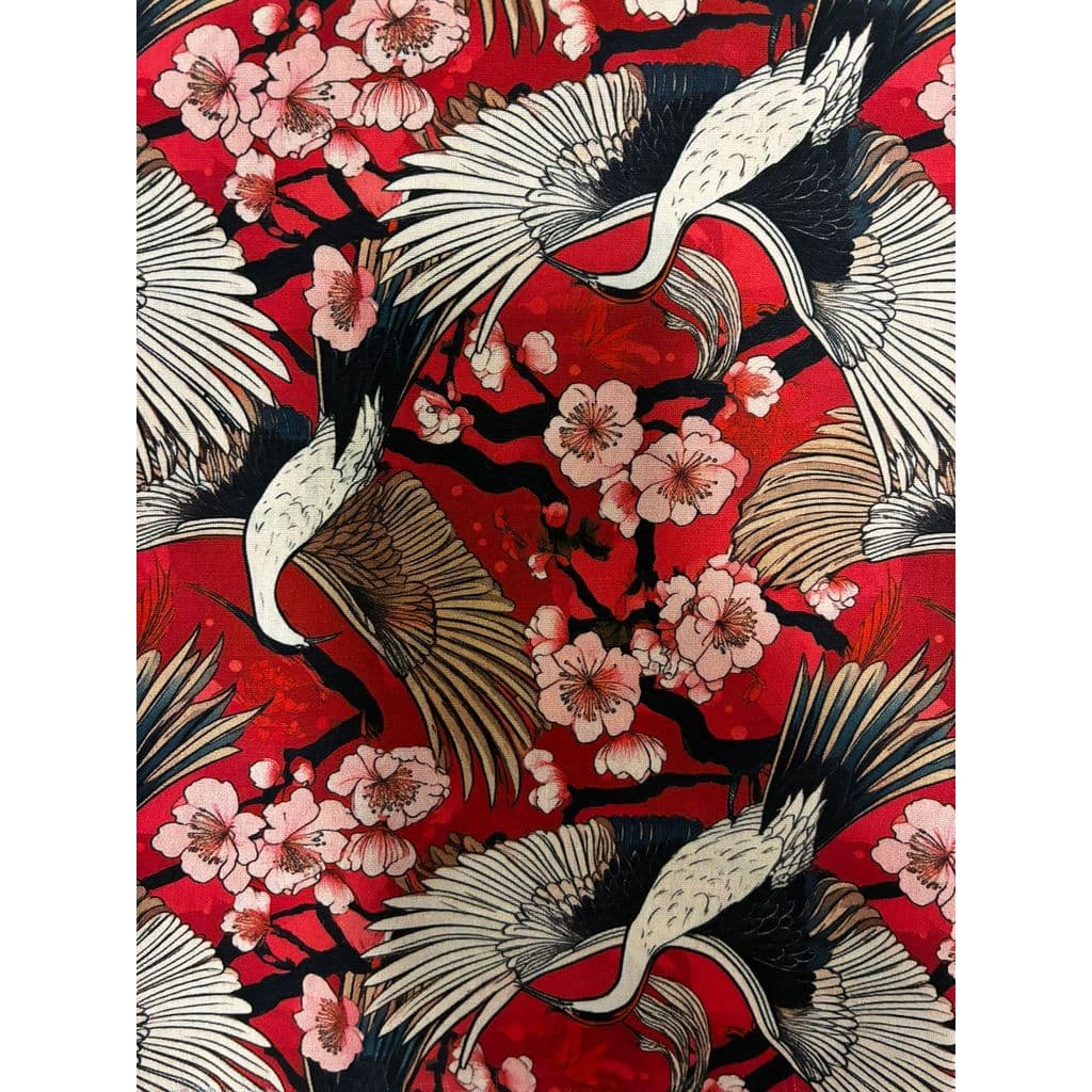 Tecido Tricoline Estampado Flores 0,50cmX1,50