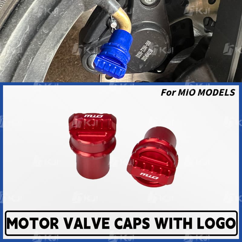 Para Yamaha MIO 125/M3 I FAZZIO 125 Tampas Da Haste Válvula Do Pneu Roda De Ar Tubo Capa Acessórios