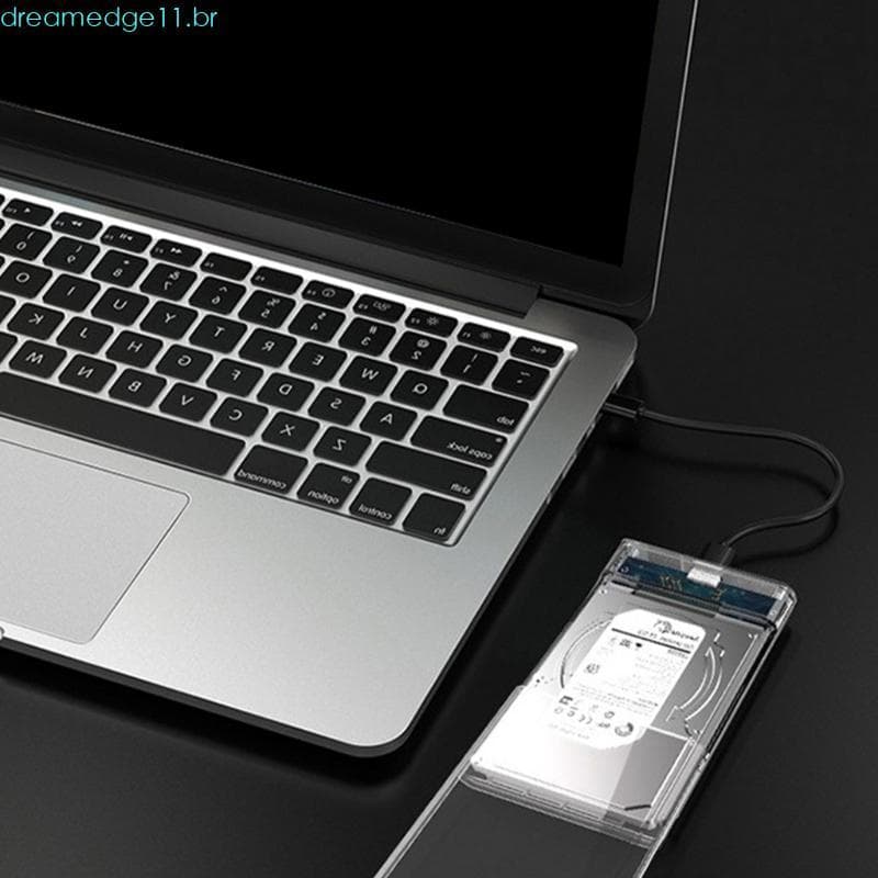 dreamedge11 Gabinete Externo 2 5 Polegadas Resiliências Materiais Para PC E Configuração Fácil Velocidade Ráp