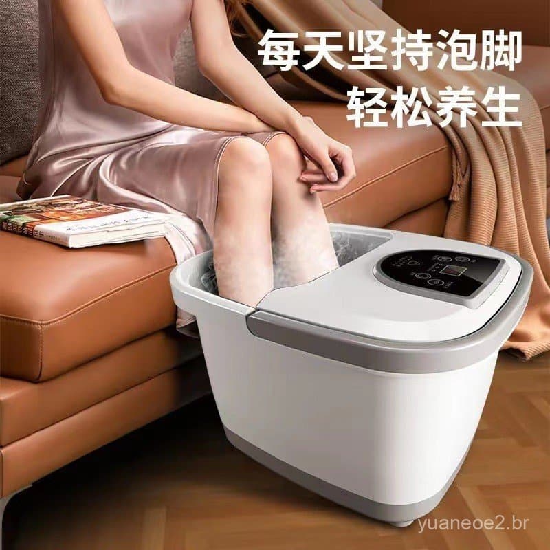 Banheira de pés para uso doméstico com aquecimento automático, banheira de massagem para os pés com temperatura constant