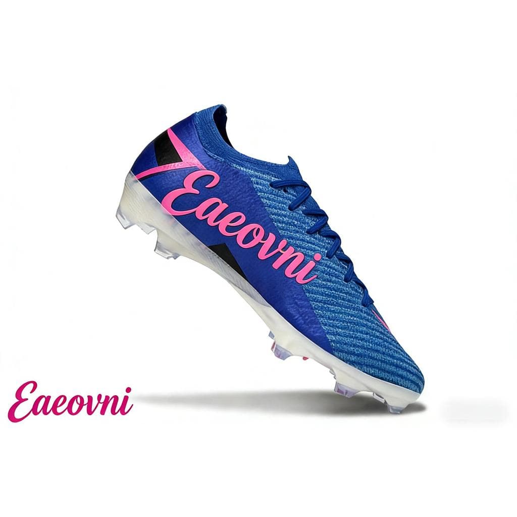 120712 Tênis Clássico Masculino Sapatos De Futebol Botas Feminino Chuteiras Campo FG Bege Baixo Topo