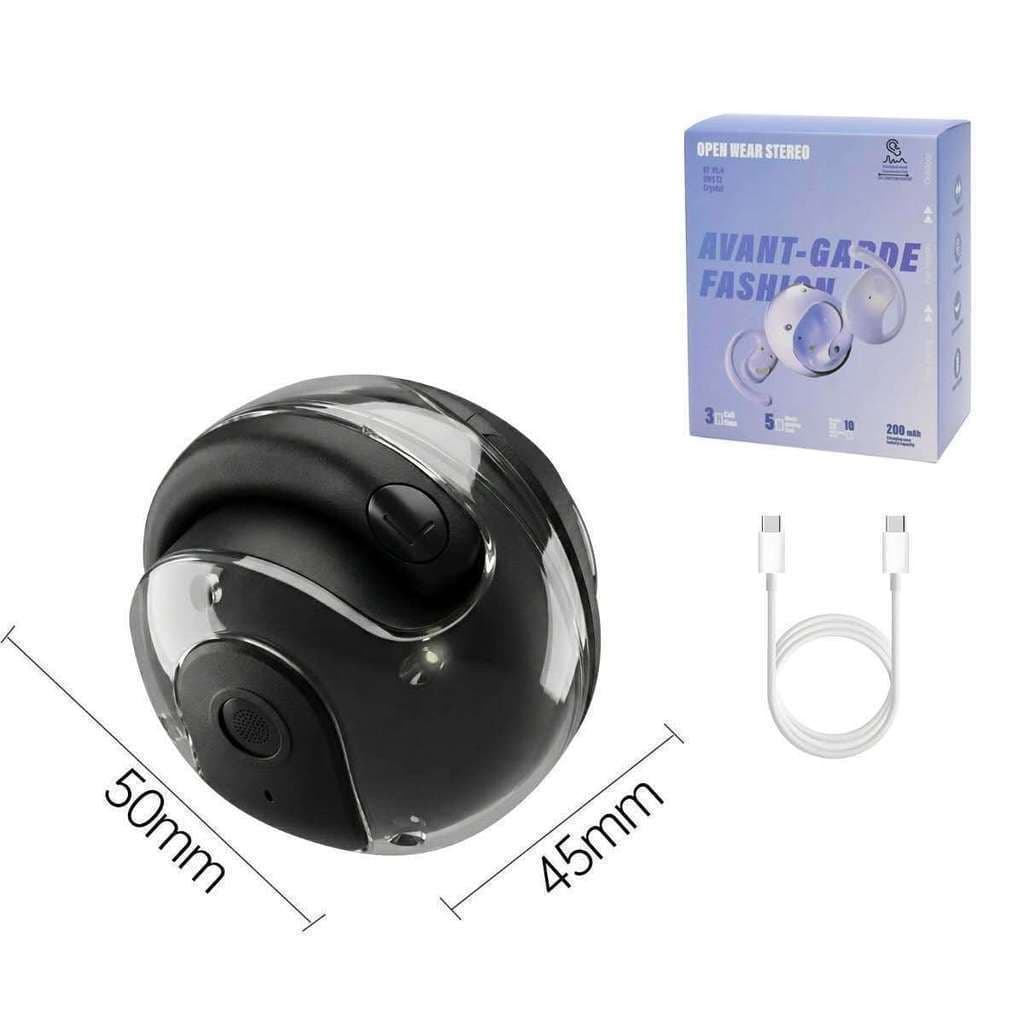 Bluetooth Sem fio Fone de ouvido Ergonômico TWS Suporte Orelha Pendurada Anti-queda