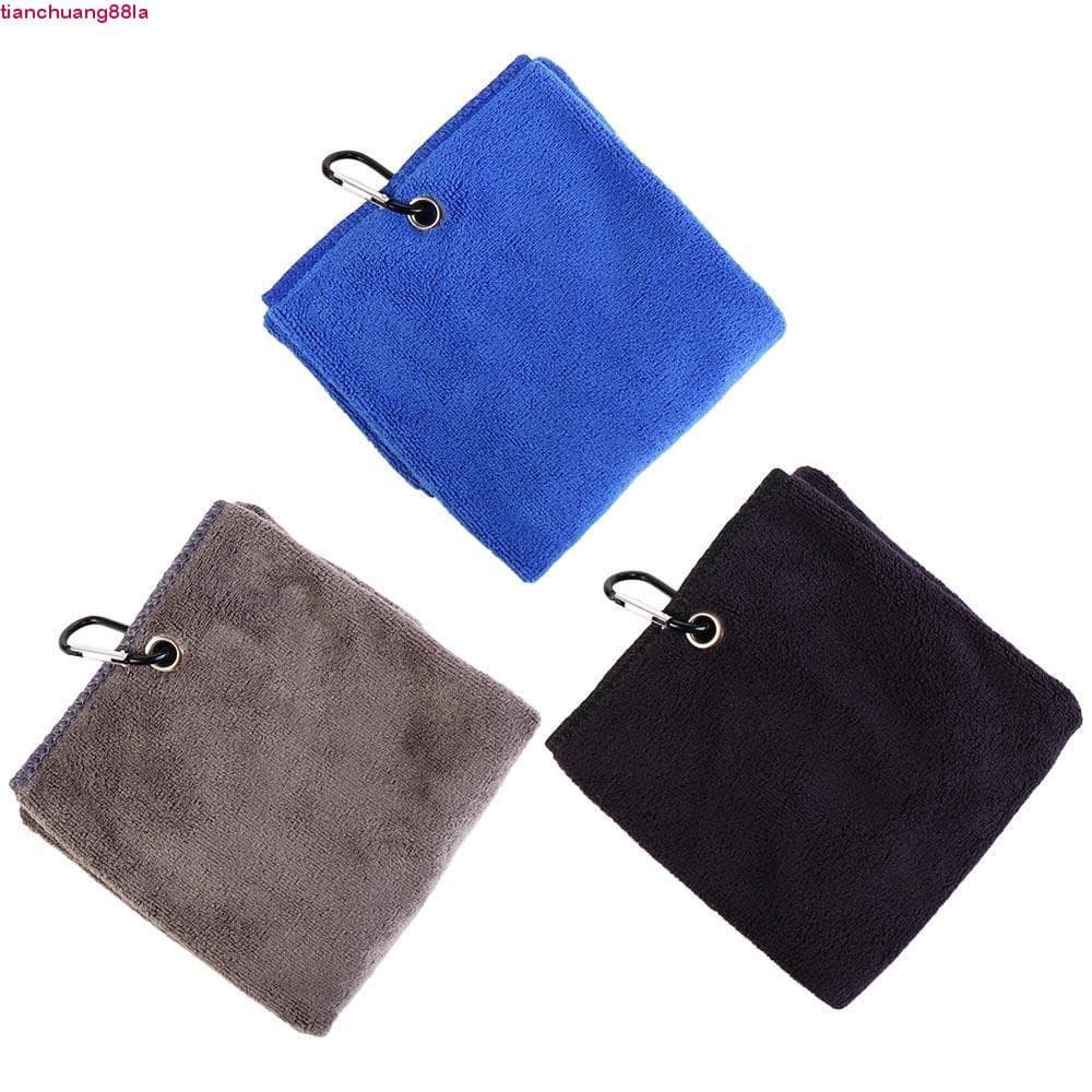 TIANCHUANG Toalha De Golfe Mão Pano De Limpeza Limpador Com Gancho Caminhadas Ferramenta Kit Portátil
