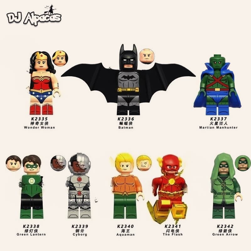 Blocos De Construção Figuras Brinquedo Colecionável K2339 K2340 K2341 K2342