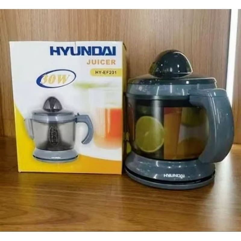 Extrator de Suco  laranja  Elétrico Hyundai 1L 30W 110V Cinza – Espremedor Automático envio imediato