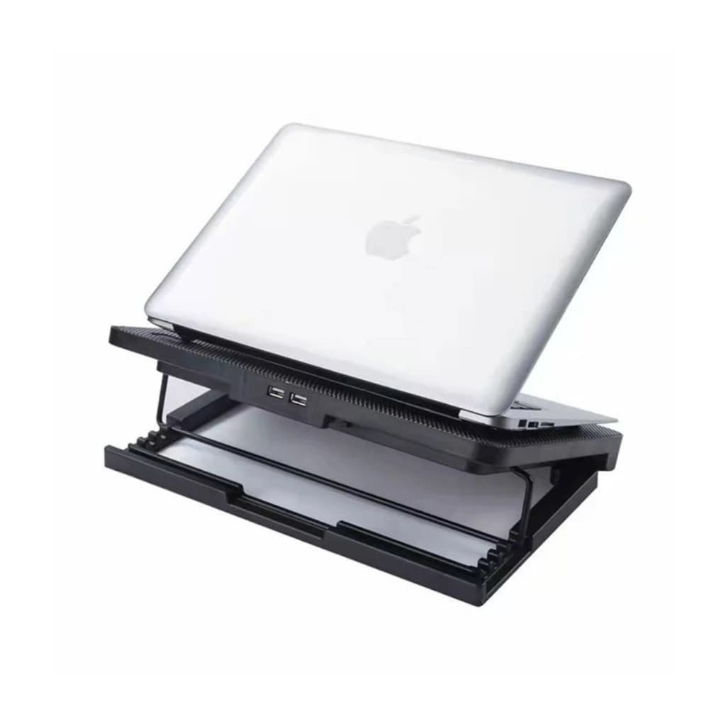 Suporte Para Notebook Com Cooler Base Refrigerada Led Azul Silencioso, Alta Qualidade e Durabilidade