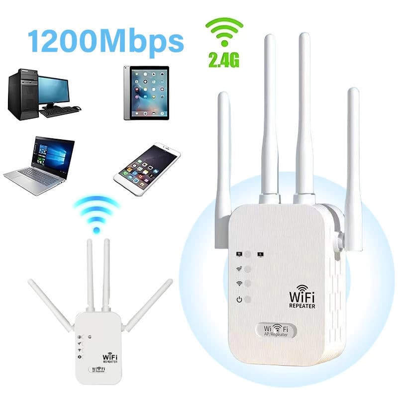 Repetidor WiFi 300 Mbps 110V/220V Ultra Rápido Sinal Forte rede sem fio Amplificador De Sinal G8