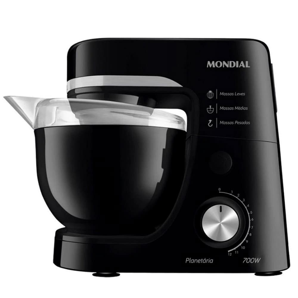Batedeira Planetária BP-03 12 Velocidades 700W Mondial