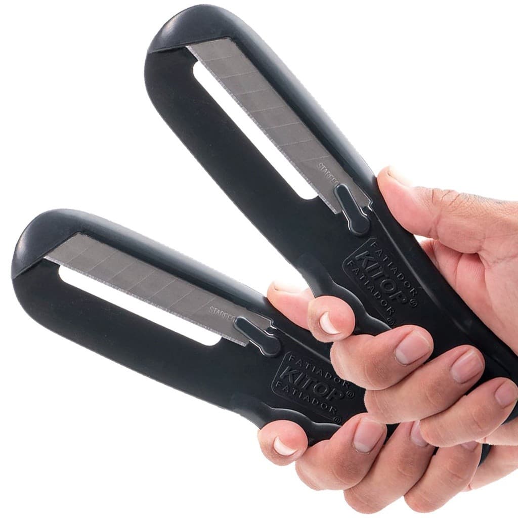 Kit 2 Fatiadores De Legumes Kitop Corta Couve Repolho Fino