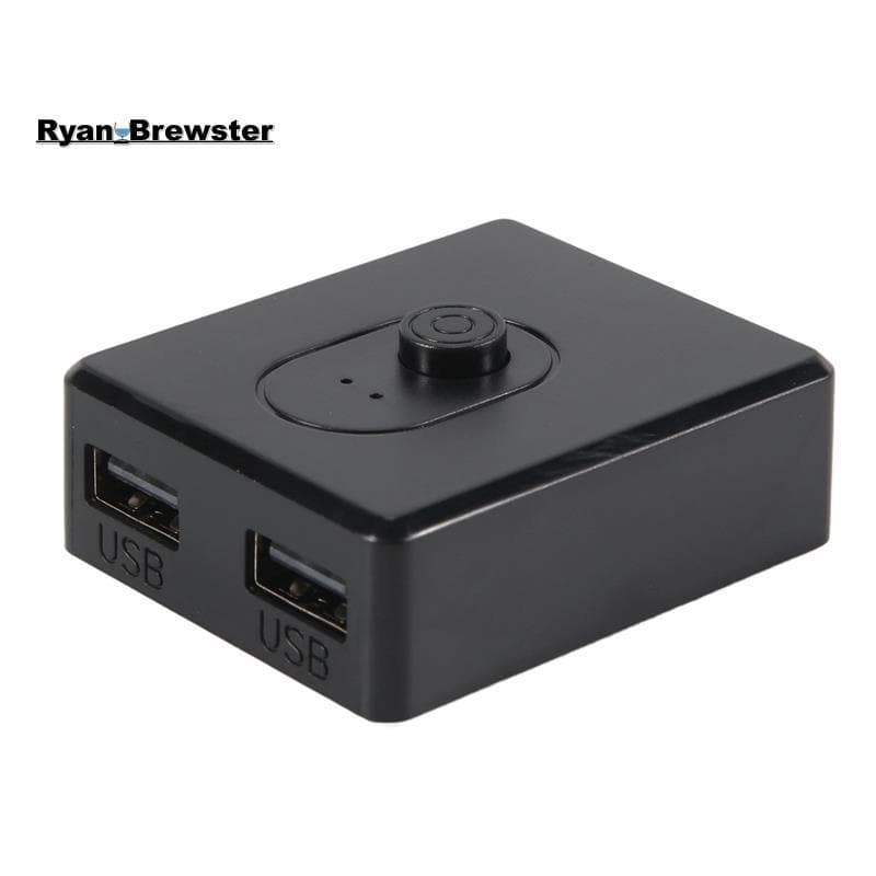 [Preferência R] USB 3.0 KVM Switch 1X2/2X1 Switcher Para Laptop Computador Impressora Teclado Mouse ABS , B