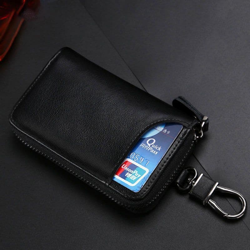 Porta-chaves 2 em 1 para Homens, Porta-cartões de Acesso, Porta-chaves de Carro, Porta-chaves Doméstico, Organizador de 