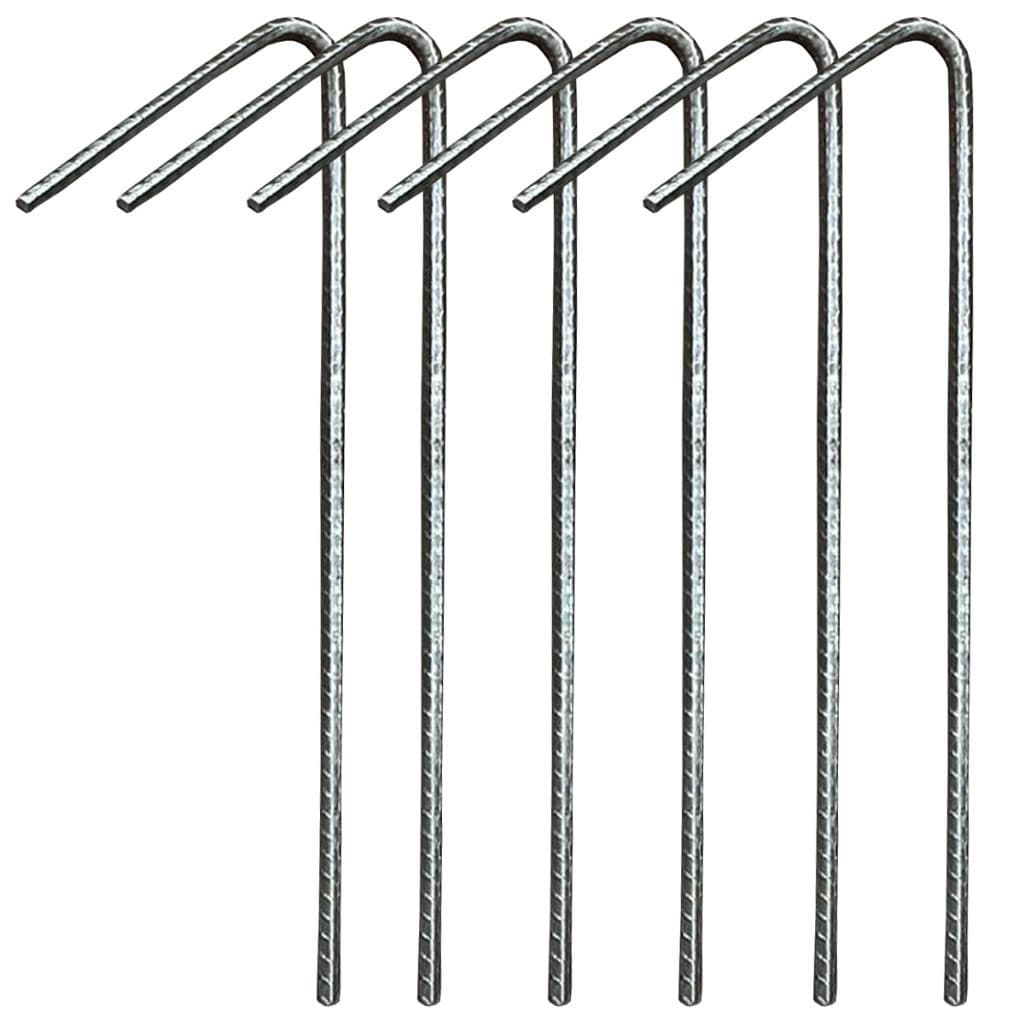 Estaca Para Barraca Camping 26 Cm 10 Unid Ferro