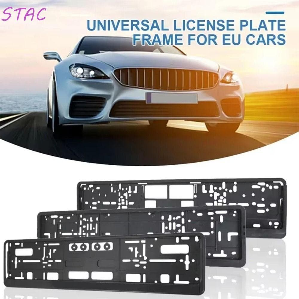 Quadro Da Placa De Licença STAC , Suporte Durável Anticorrosão Registro , À Prova D'água