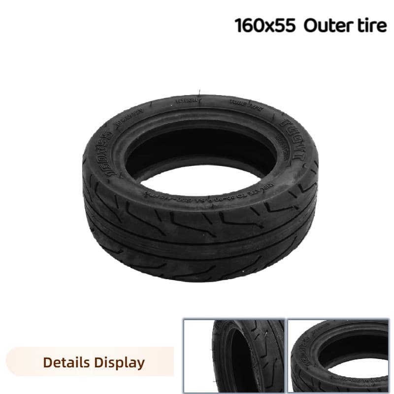 Pneu Externo Inflável 160x55 Adequado Para Pneus Espessos De Borracha Em Carrinhos Manuais