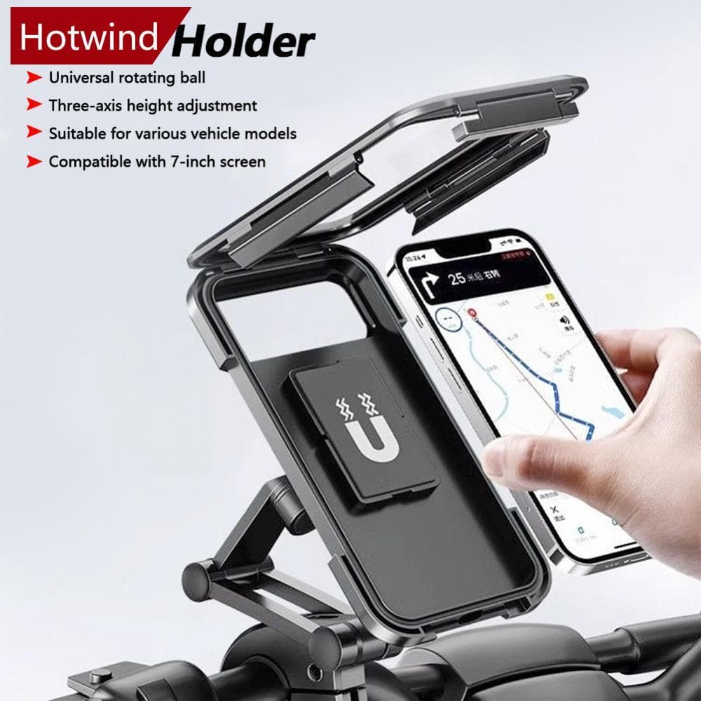 Suporte De Telefone Com Tela De Toque Totalmente Fechada À Prova D'água Para Motocicleta HOTWIND Bicicleta Elétrica E Na