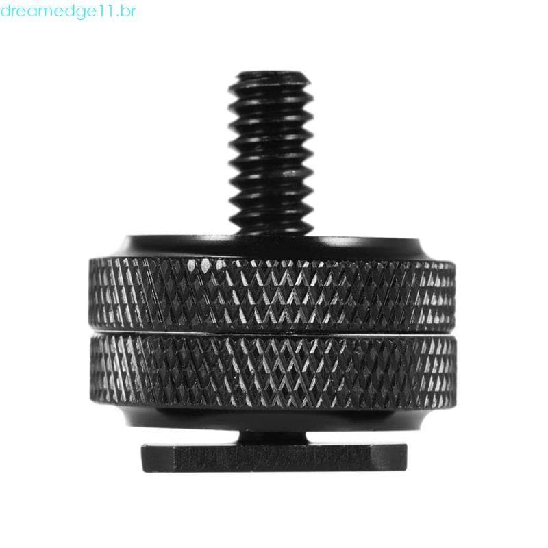 dreamedge11 Parafuso Montagem Tripé Porca Dupla 1 4 Polegadas Para Equipamento Sapata Câmera