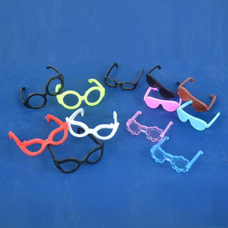 Mini Óculos De Sol Hamster Mesa De Jantar Cadeira Urso Dourado Mel Planador Flor Ramo Rato Pequeno Pato Amarelo