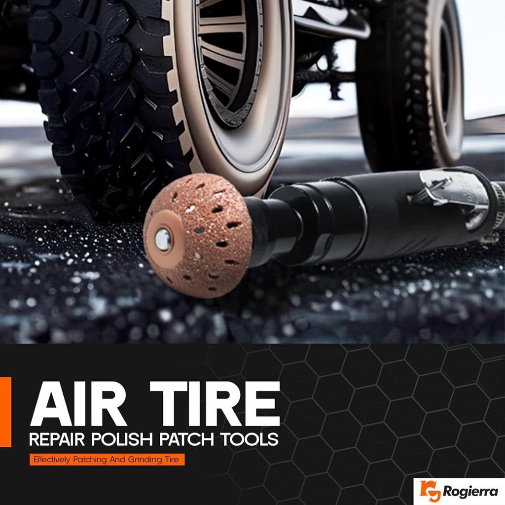 Ferramentas De Remendo Polonês Para Reparo De Pneus De Ar-Tampão De Baixa Velocidade De 2500 Rpm Com Roda De Carboneto D
