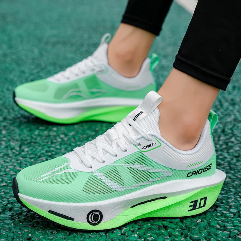 Novo 5 Cores Tênis De Corrida Ao Ar Livre Treinamento Para Homens E Mulheres Placa De Carbono