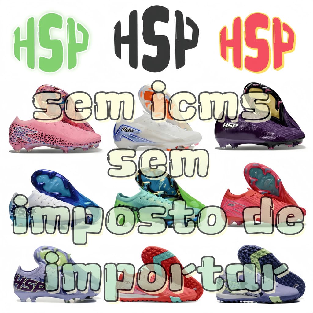 Chuteiras Práticas Da Série HSP Masculinas E Femininas Multicoloridas Escolha TF/FG