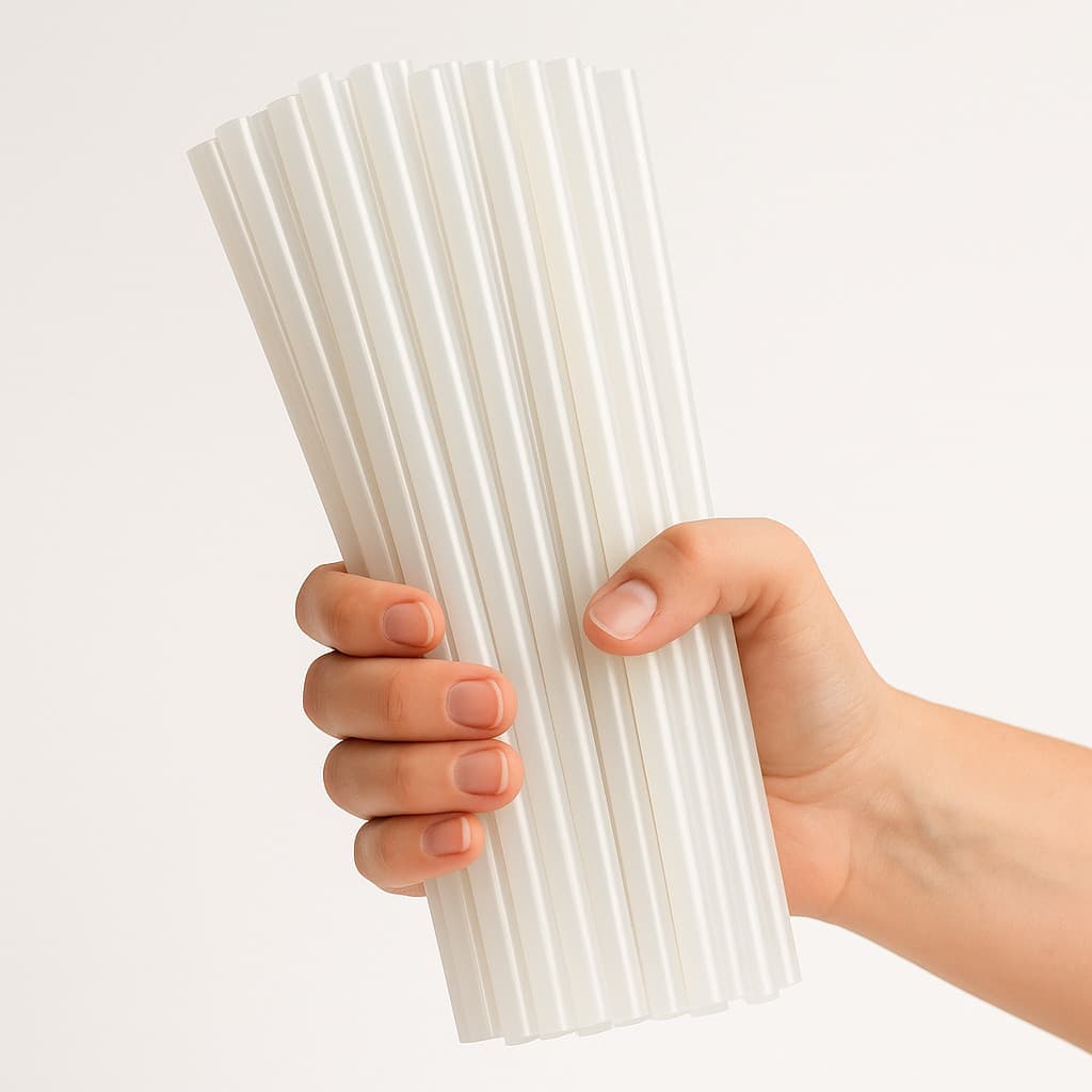 Kit 30 cola quente bastão Grossa 11mm x 27cm para Artesanato