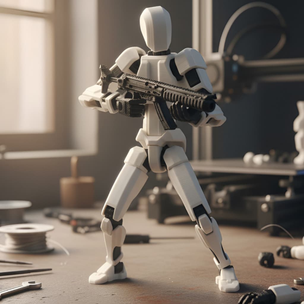 Boneco Articulado Dummy Brinquedo Infantil Figura Criativo de Manipular e Montar Acessórios