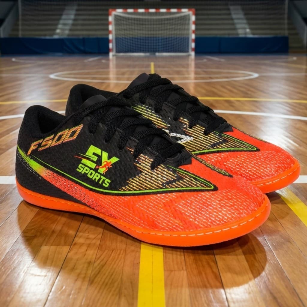 Chuteira Futsal Original F500 Sports Confortável Promoção Envio Rápido