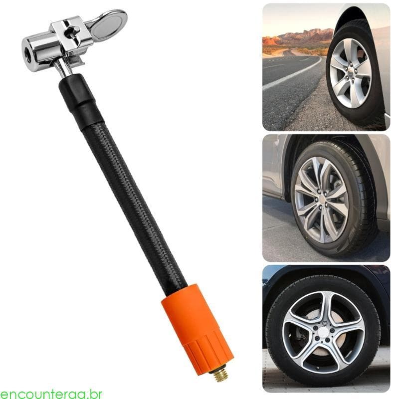 Encountera Conector Mandril Pneu, Alça, Fácil Para Inflação Automática