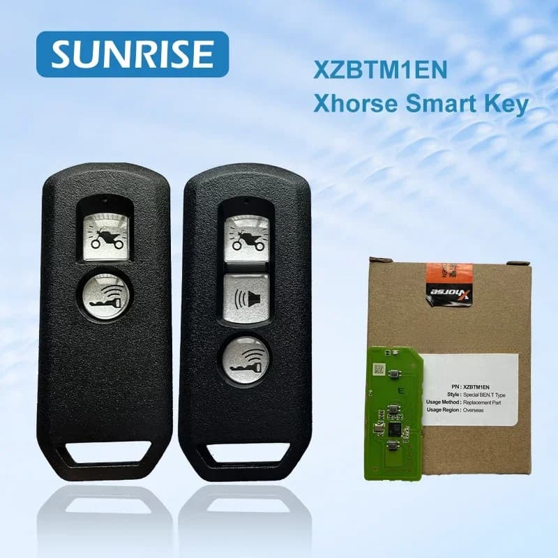 Chave Remota Universal 2B/3B Para Motocicleta Hon-da 433MHz ID47 Chip K01 K77 K96 K97 K2B VVDI Com Adesivo