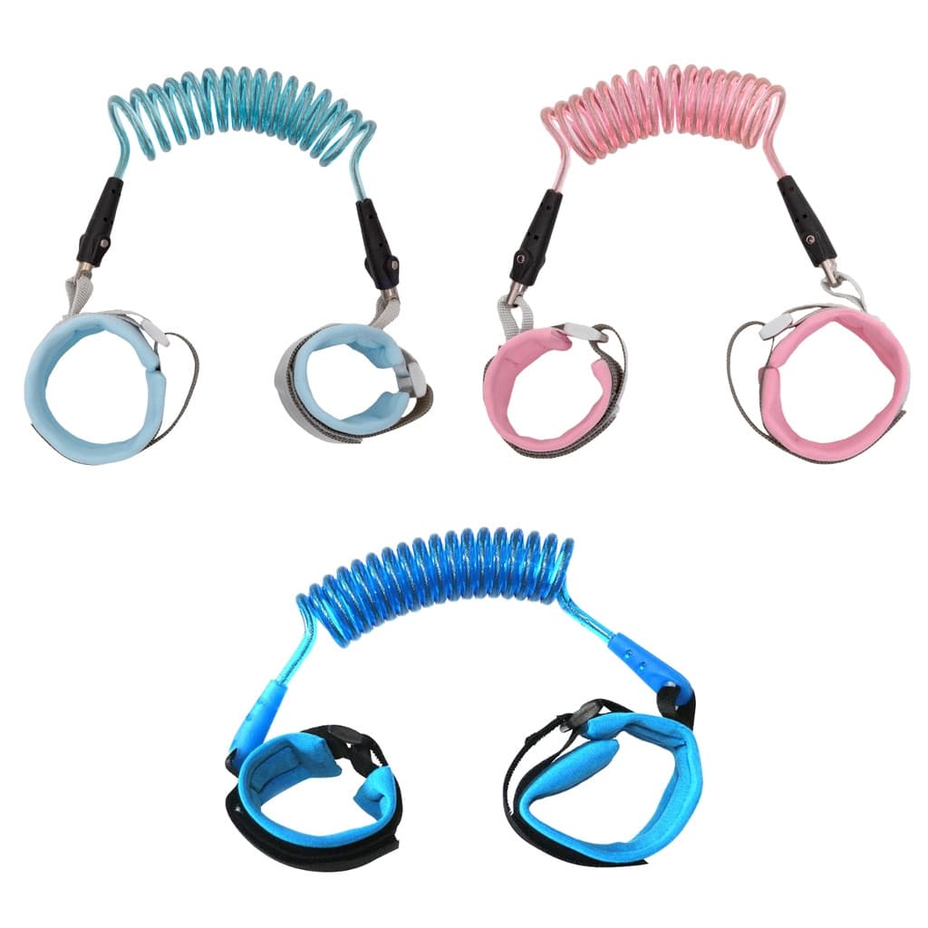 Cordão De Segurança Infantil Para Pulso Pulseira Guia Buba