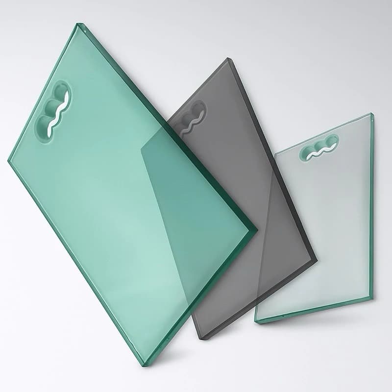 KIT COM 02 TÁBUAS DE VIDRO INCOLOR 40x25 PARA CHURRASCO