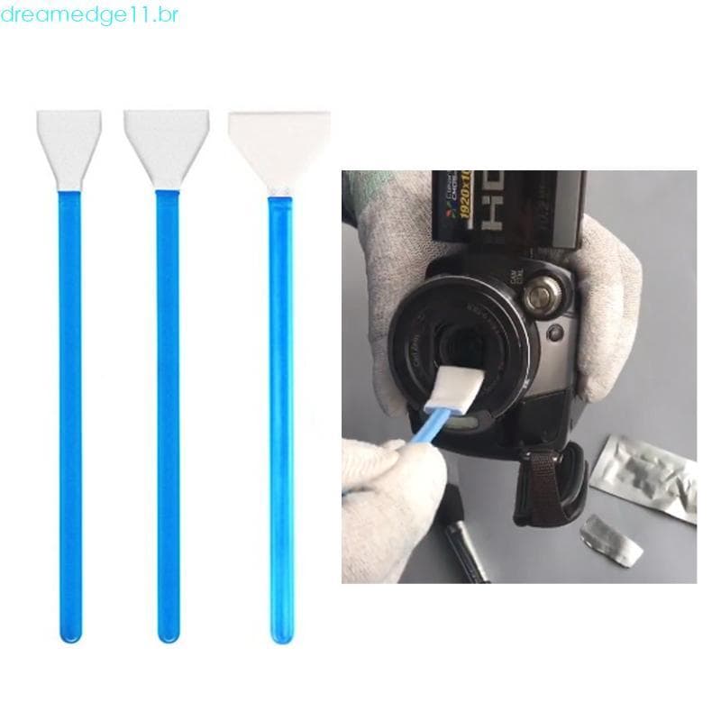 dreamedge11 10 Peças Conjunto DSLR Câmera Kit Cotonete Limpeza Para Digital SLR Limpa 12mm 0 78 Polegadas