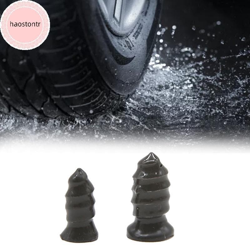 Haostontr 20 Peças De Reparo De Pneus A Vácuo , Unhas De Borracha Universais Para Carro , Scooter , Bicicleta Sem Câmara