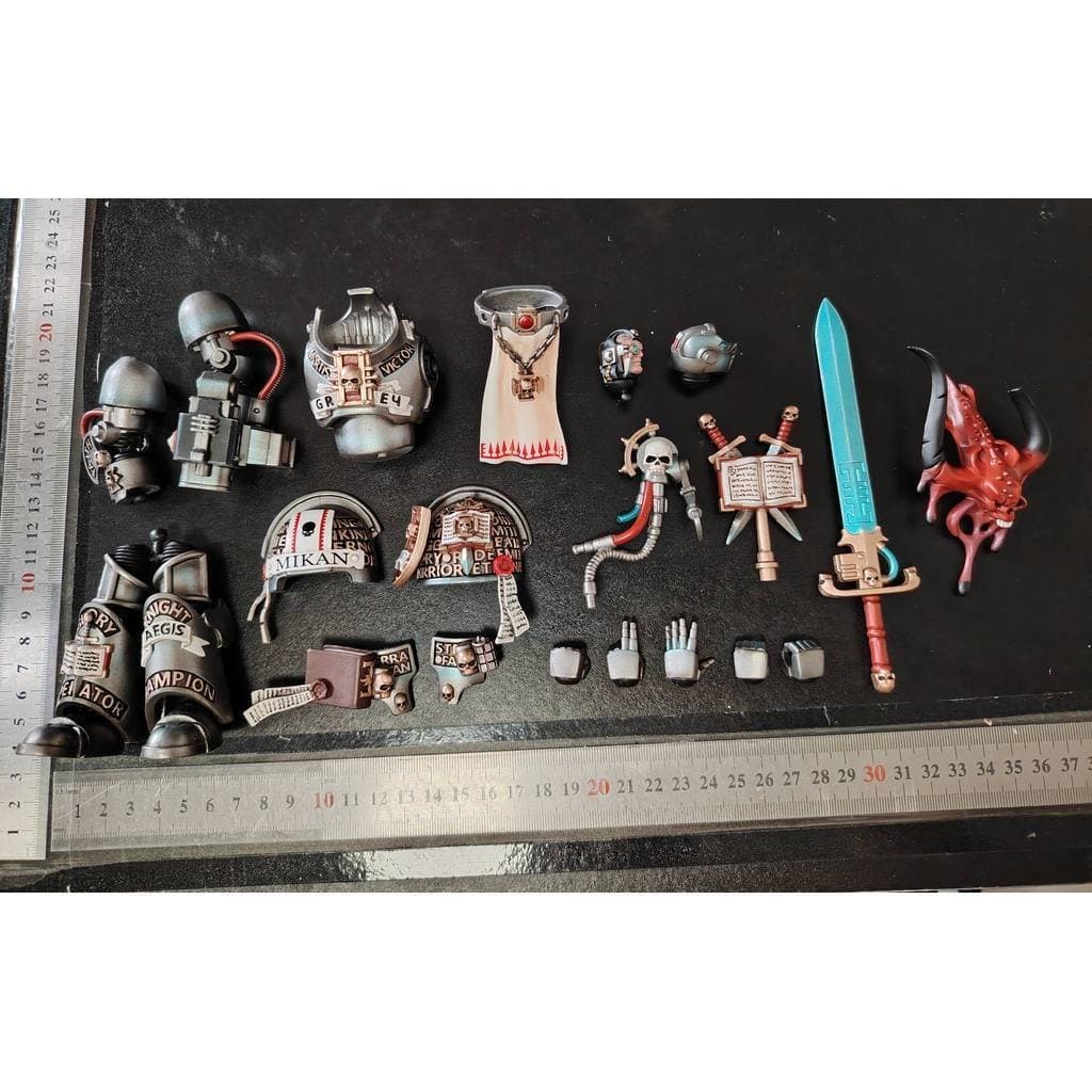 Dark Source Warhammer 40k Grey Knights Terminator Incanes Nio-Dan Acessórios Peças de Substituição