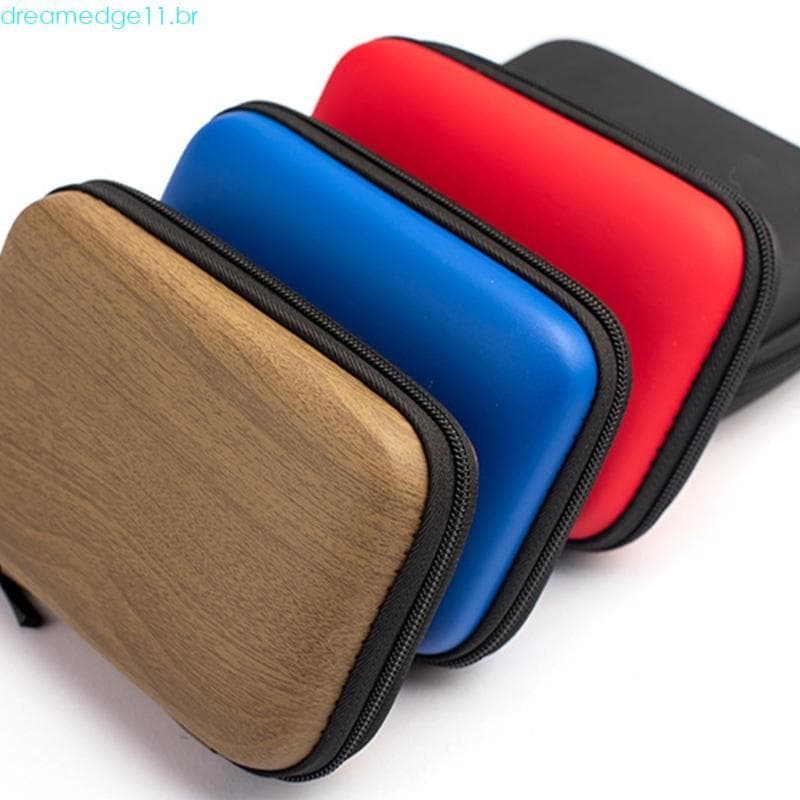 dreamedge11 Caixa Armazenamento EVA Adequada Para Viagens Dispositivos E Cabos Digitais Disco Rígido 2 5 Polega