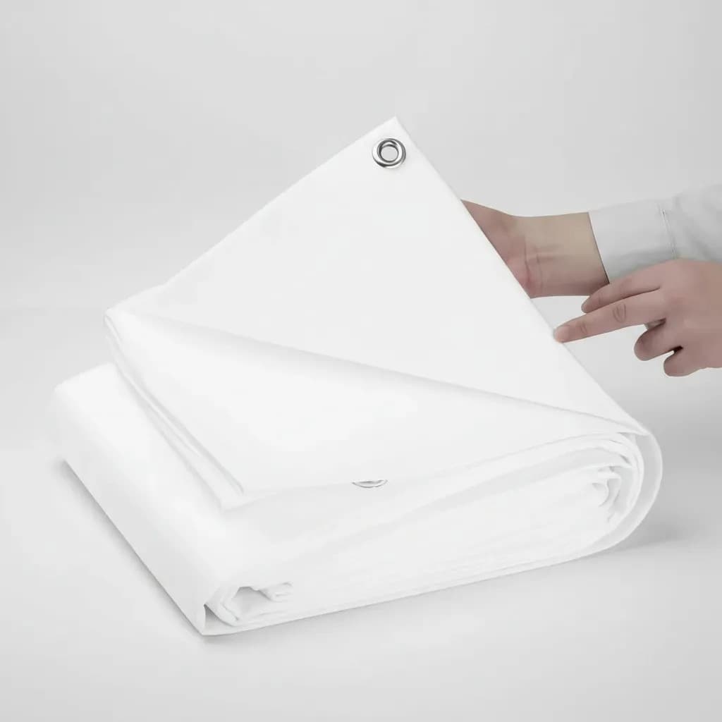 LONA PLASTICA 70GSM 100 MICRA 5 3 15 METROS QUADRADOS BRANCA