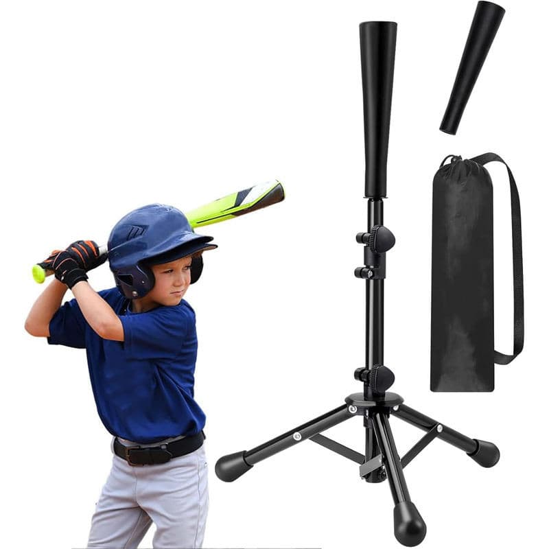 Baseball Batting tee for Adults and Youth Teens, Portable Tripod Stand Base Tee Easy for Hitting Training Practice