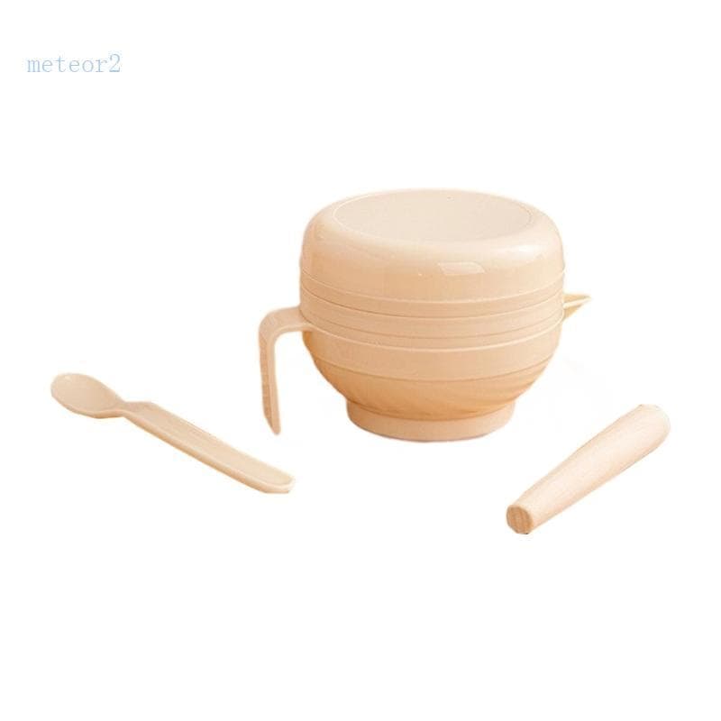 meteor2 Ferramenta Multifuncional Alimentação Infantil ABS Seguro Para Viagem Manual Moedor Bebê Alça Confortá
