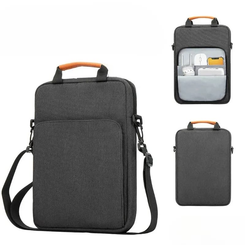 Bolsa Vertical Para Laptop De 14 Polegadas Com Compartimento Interno Plano-De Ombro Acolchoada À Prova D'água , Organiza