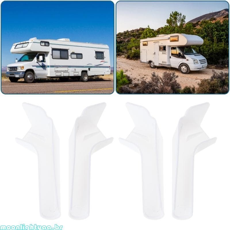 moonlightyaa1 Fácil Instalação Campistas Extensões Calha Bicas Direciona Da Longe Do Trailer Motorhome