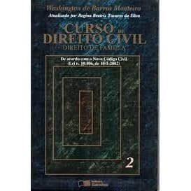 Curso de direito civil direito de fámilia volume 2 autor Monteiro, washington de barros