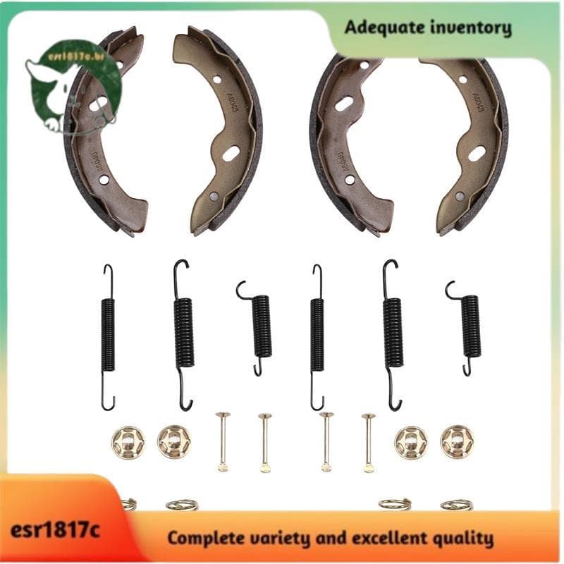 Sapatas De Freio Do Carrinho De Golfe E Kit De Mola Para Peças 27944G01 27943G01